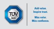 Certificado de la compañía TÜV SÜD