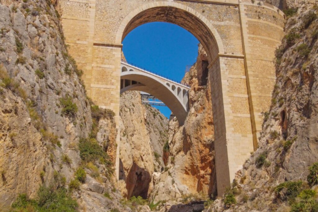 Cañón del Mascarat en la Costa Blanca